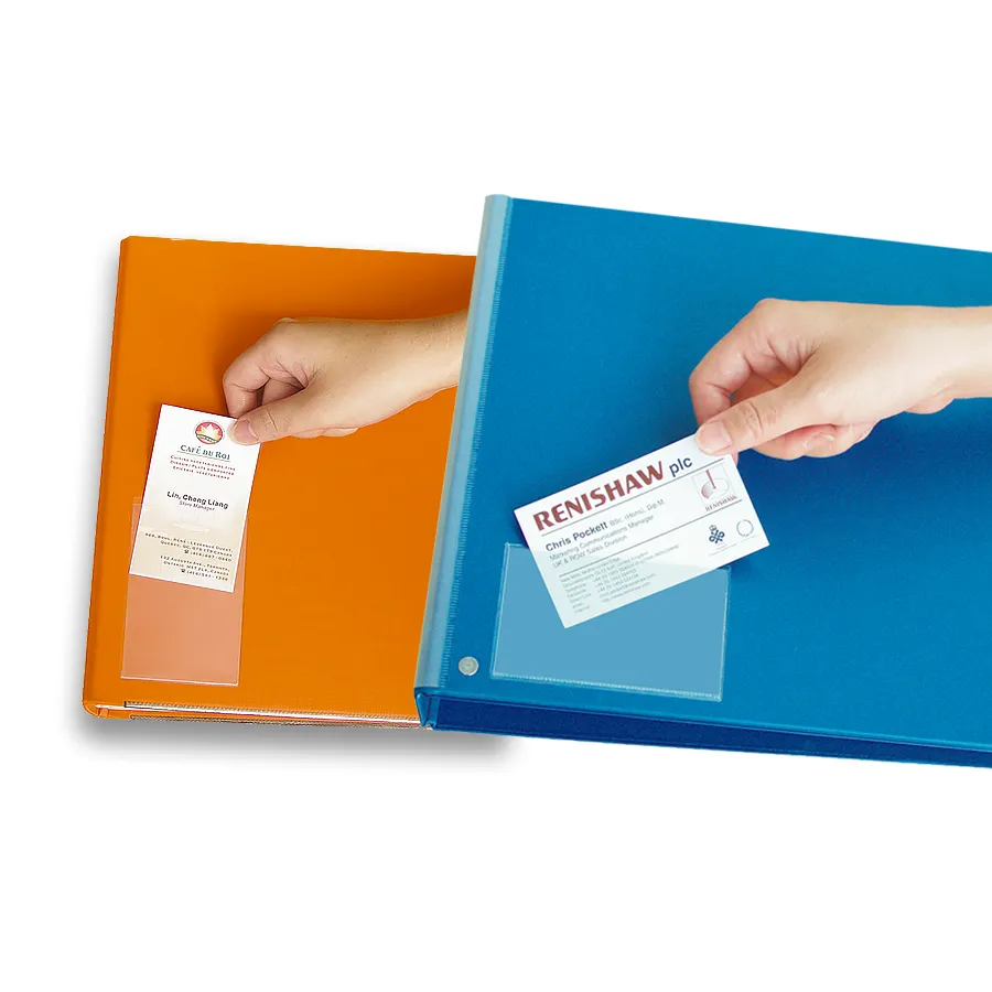 Self-adhesive Business Card Pocket