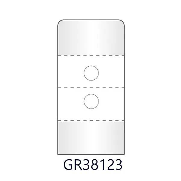 Self-Adhesive Foldable Hang Tabs 10 fold up hang tabs GR38123