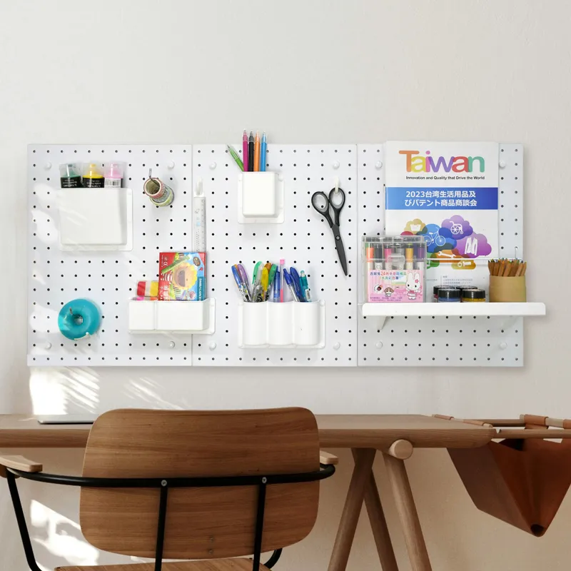 12″x16″ Pegboard Organizer Kit (3-Piece Set) 8 group of pegboard 3PCS 11