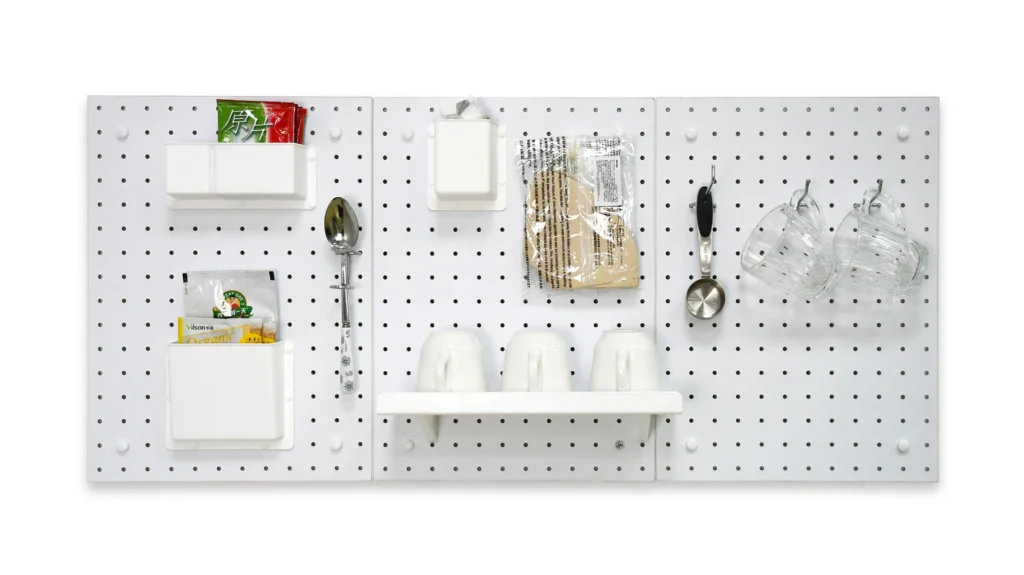 12″x16″ Pegboard Organizer Kit (3-Piece Set) 3 group of pegboard 3PCS 4