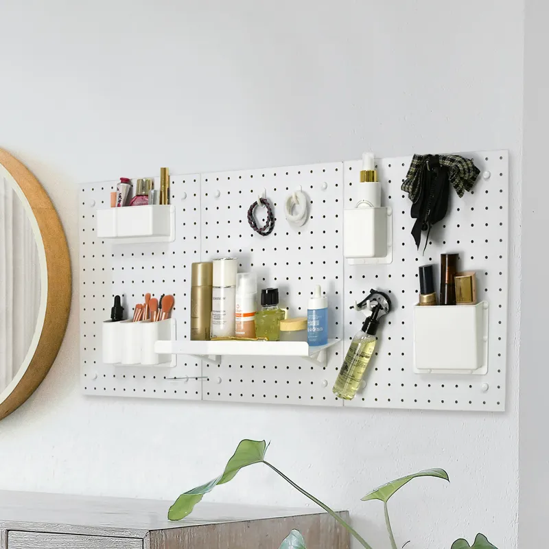12″x16″ Pegboard Organizer Kit (3-Piece Set) 6 group of pegboard 3PCS 7