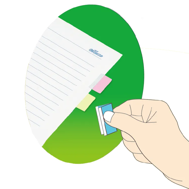 Self-adhesive Index Tab 5 index tab 6 1