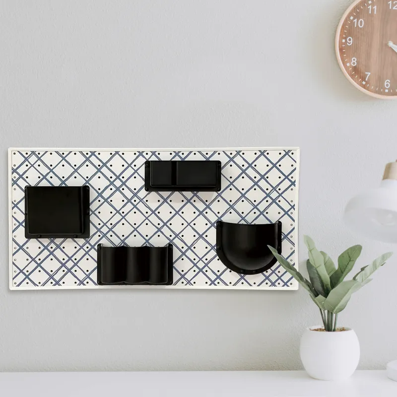 牆面收納組 12x24 inch 8 pegboard set 4